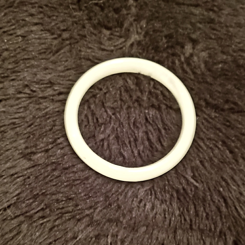 New Natural White Jade Bangle Bracelet